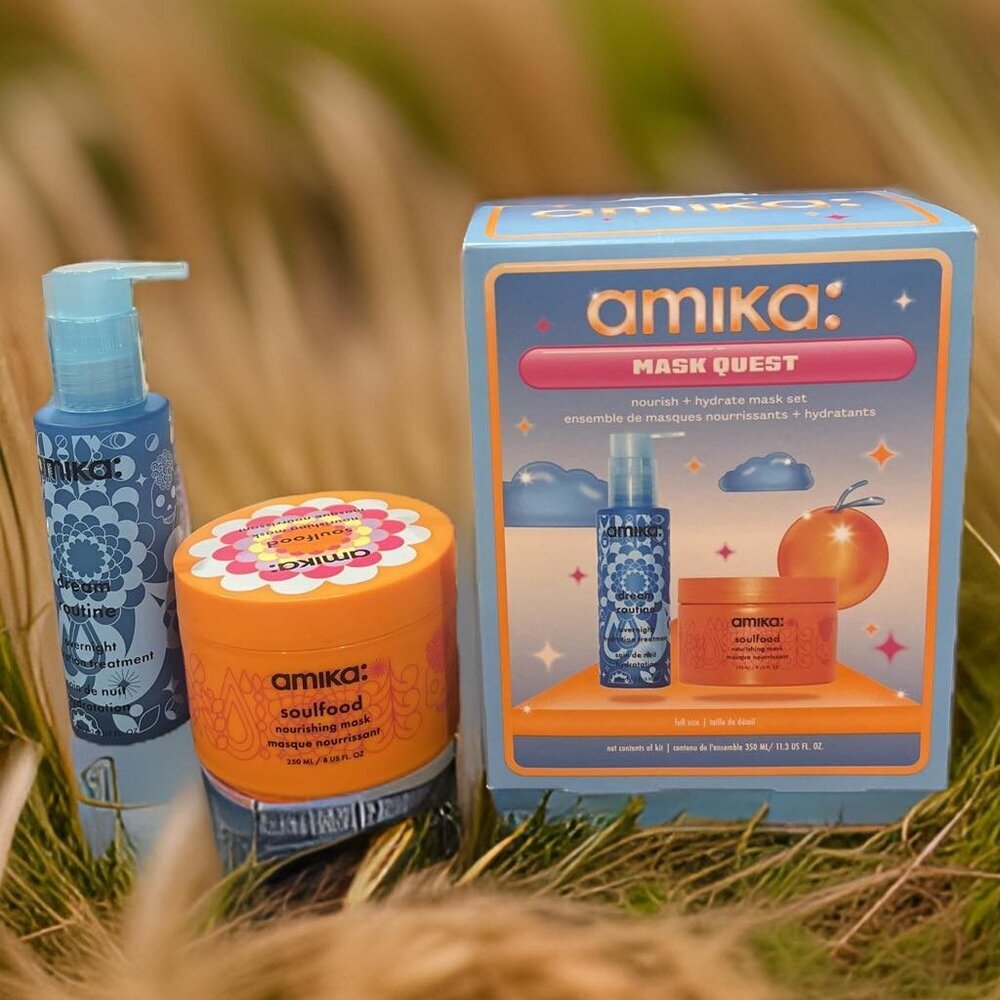 Amika Mask Quest Nourish + Hydrate Mask Set